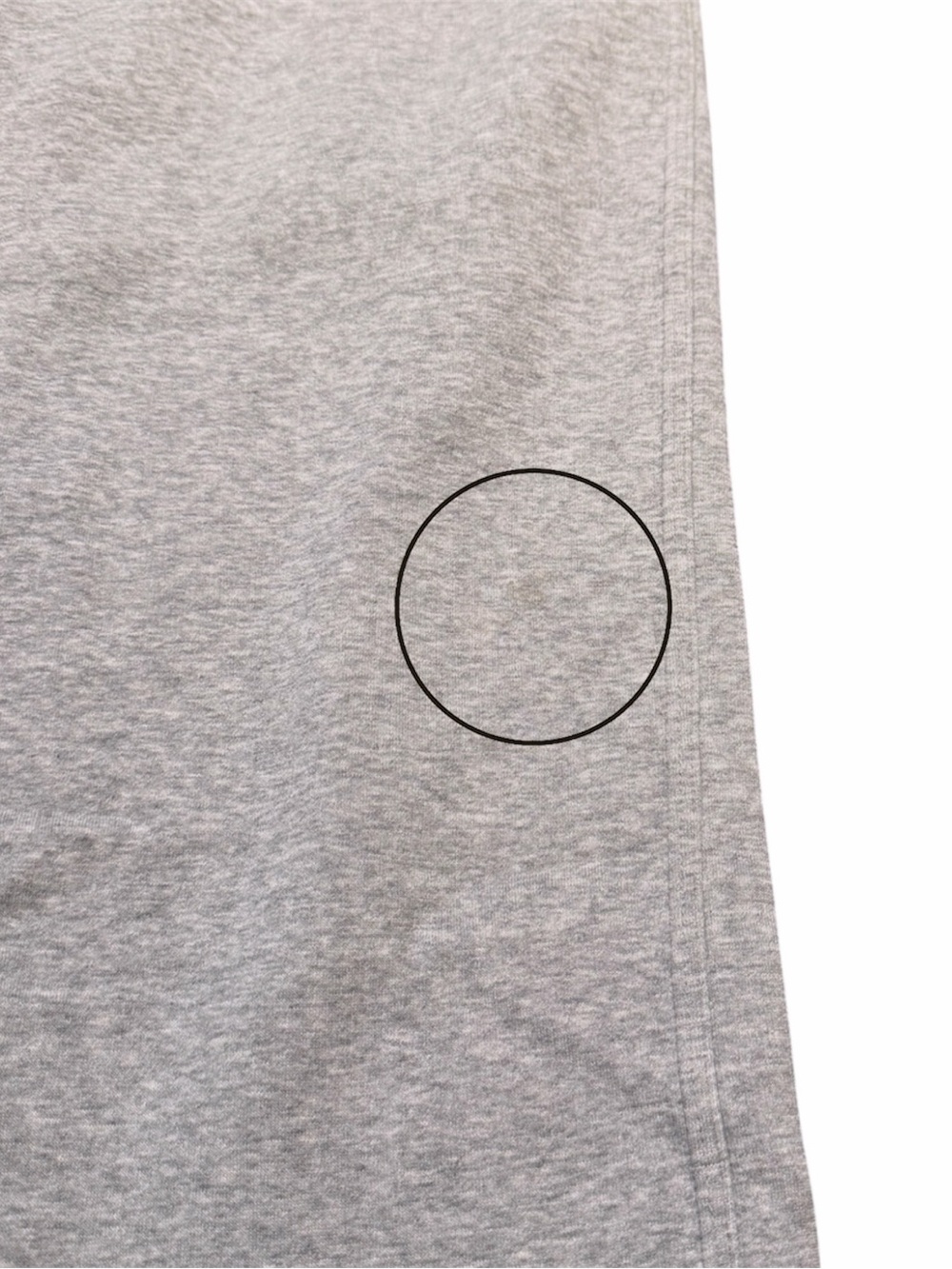 Nike Kids Light Gray Fleece Joggers with Swoosh - Picture 6 of 6